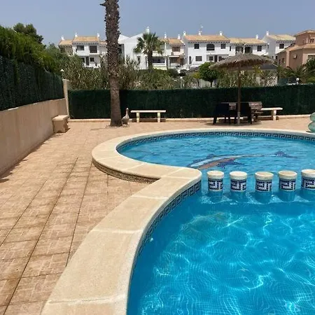 Casa Mario, La Zenia Boulevard Area,fantastic 2 Bedrooms, 2 Bathrooms House With Communal Swimming Pool And Barbecue Apartment *